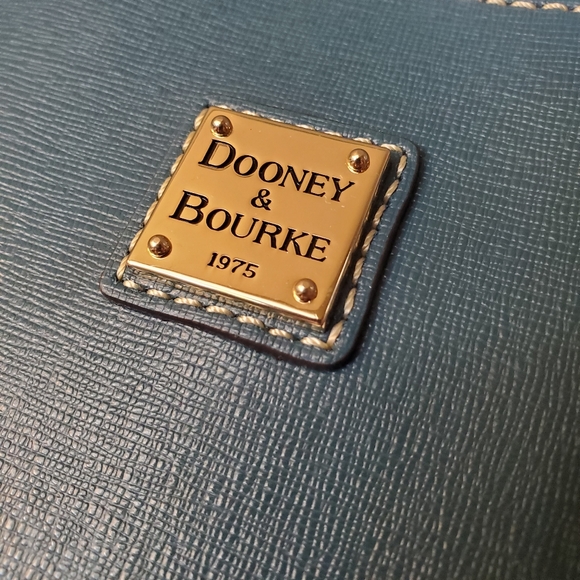 Dooney & Bourke • Deep Teal • Saffiano Zip Pod Backpack - Picture 4 of 5